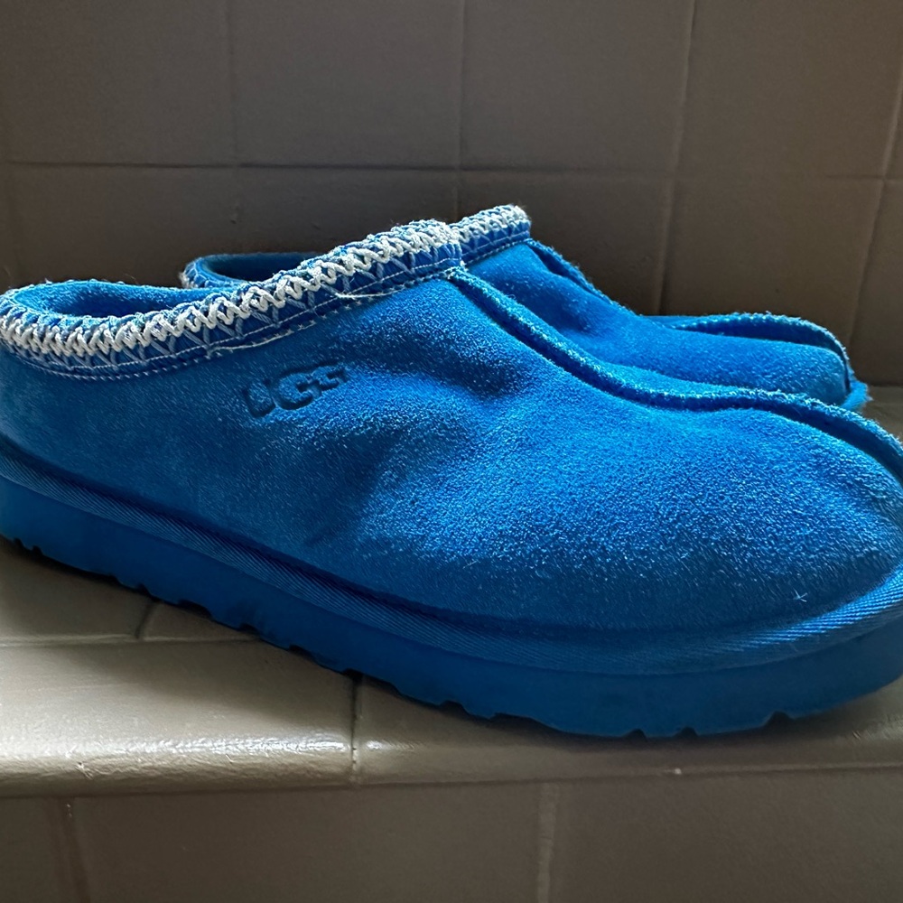 UGG Blue Tasman Slippers